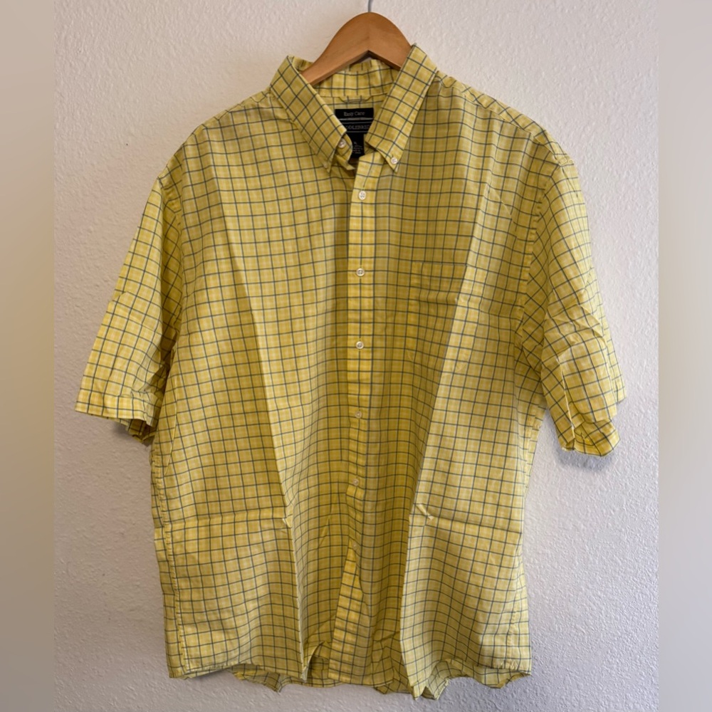 Saddlebred Yellow Plaid Men's Shirt ($10 WHEN ADDED TO A BUNDLE OF 3)